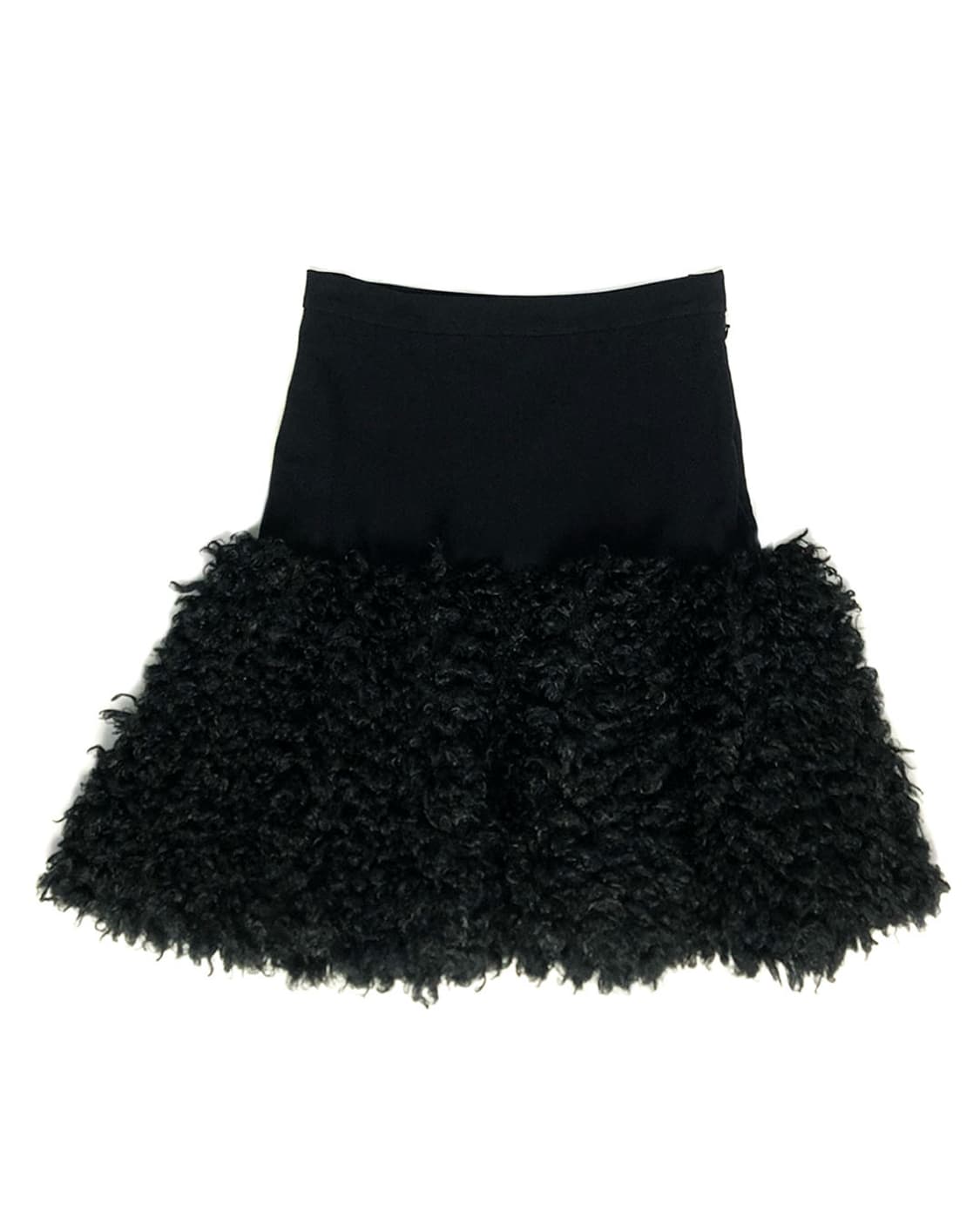 Tsumori Chisato 퍼 트리밍 스커트  상품이미지1