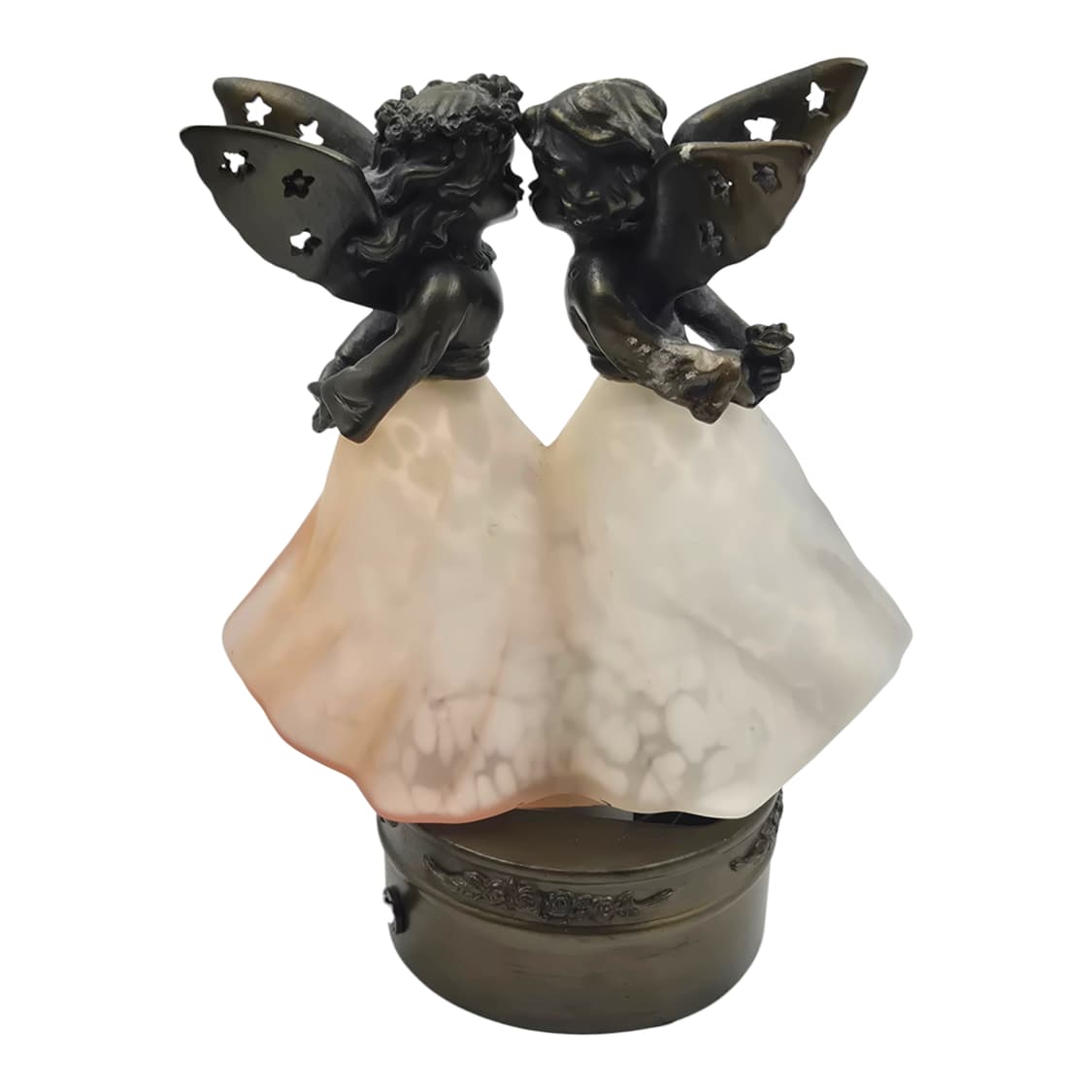 90s 엔틱 천사 유리 공예 마블 램프 상품이미지3