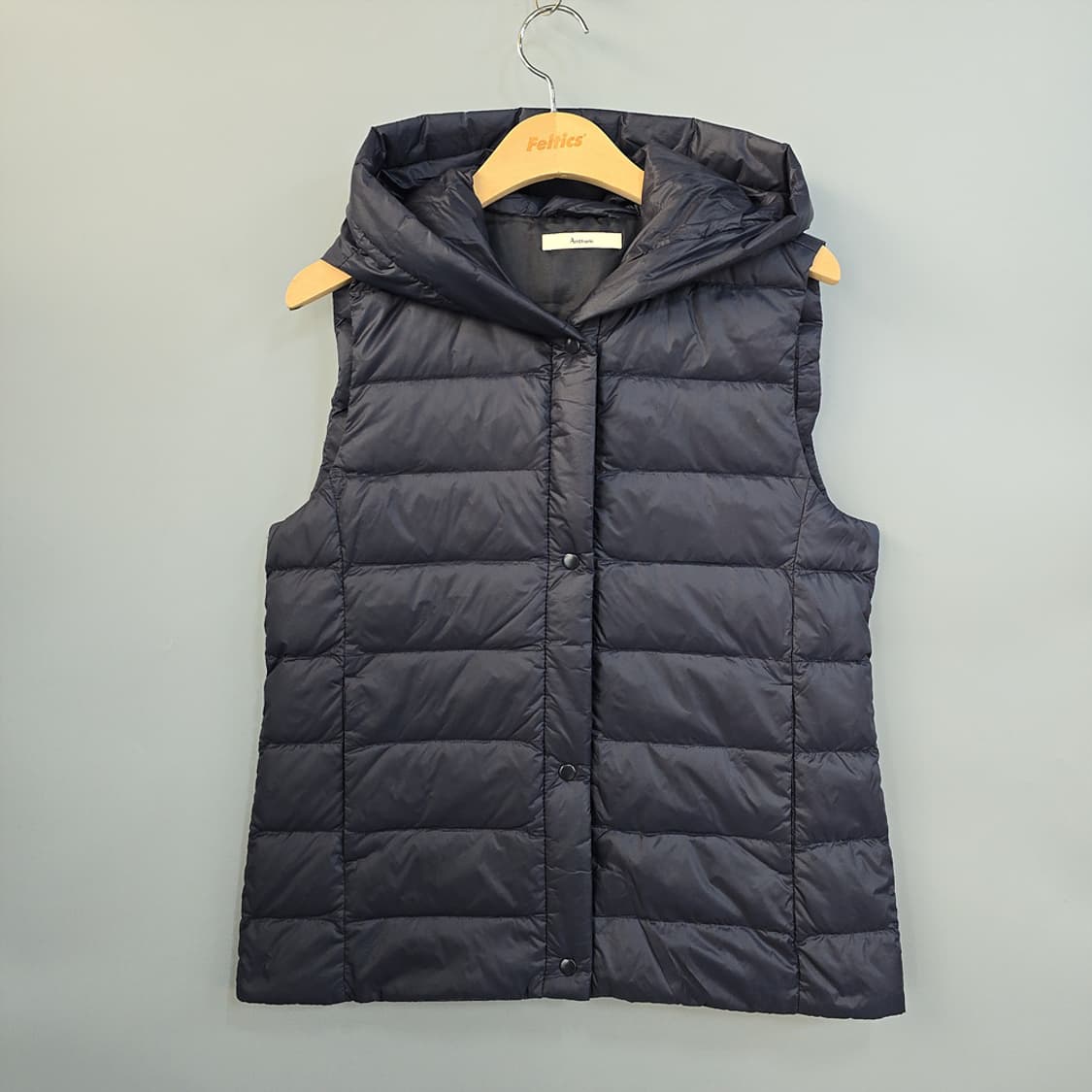 앤썸(Anthem) 후드 경량 패딩 베스트 L 상품이미지1