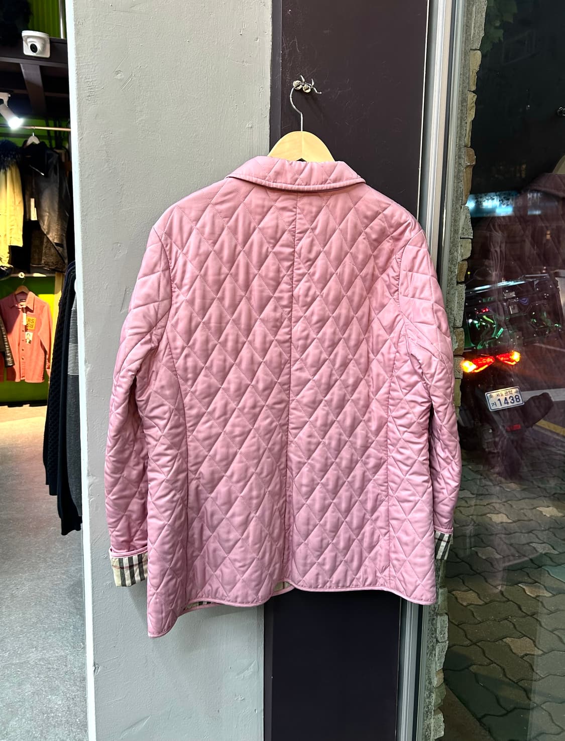 L/ 버버리 노바체크 퀄팅 패딩자켓 상품이미지7