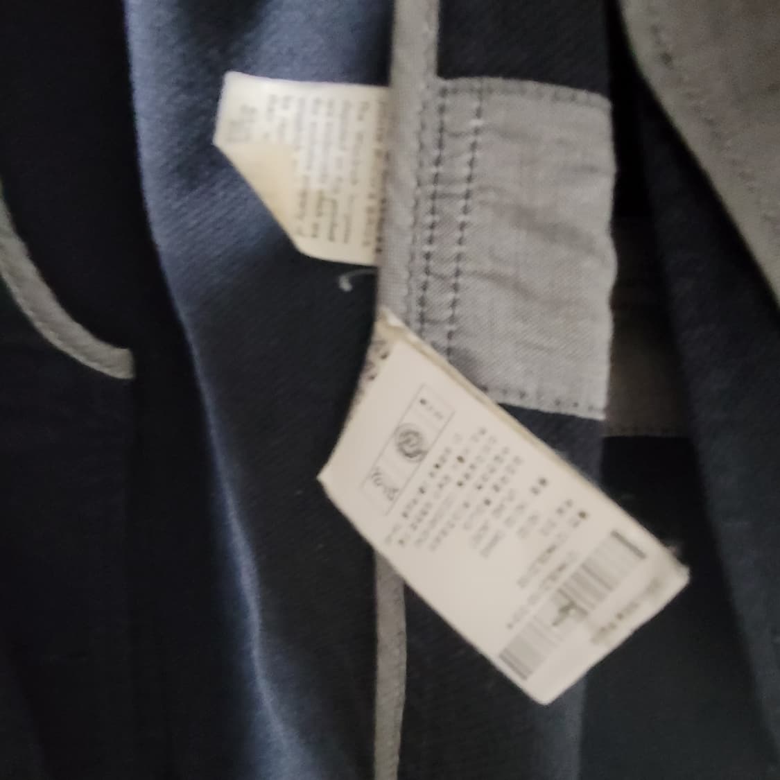 울리치 네이비 면 혼방 자켓 M 사이즈 상품이미지3