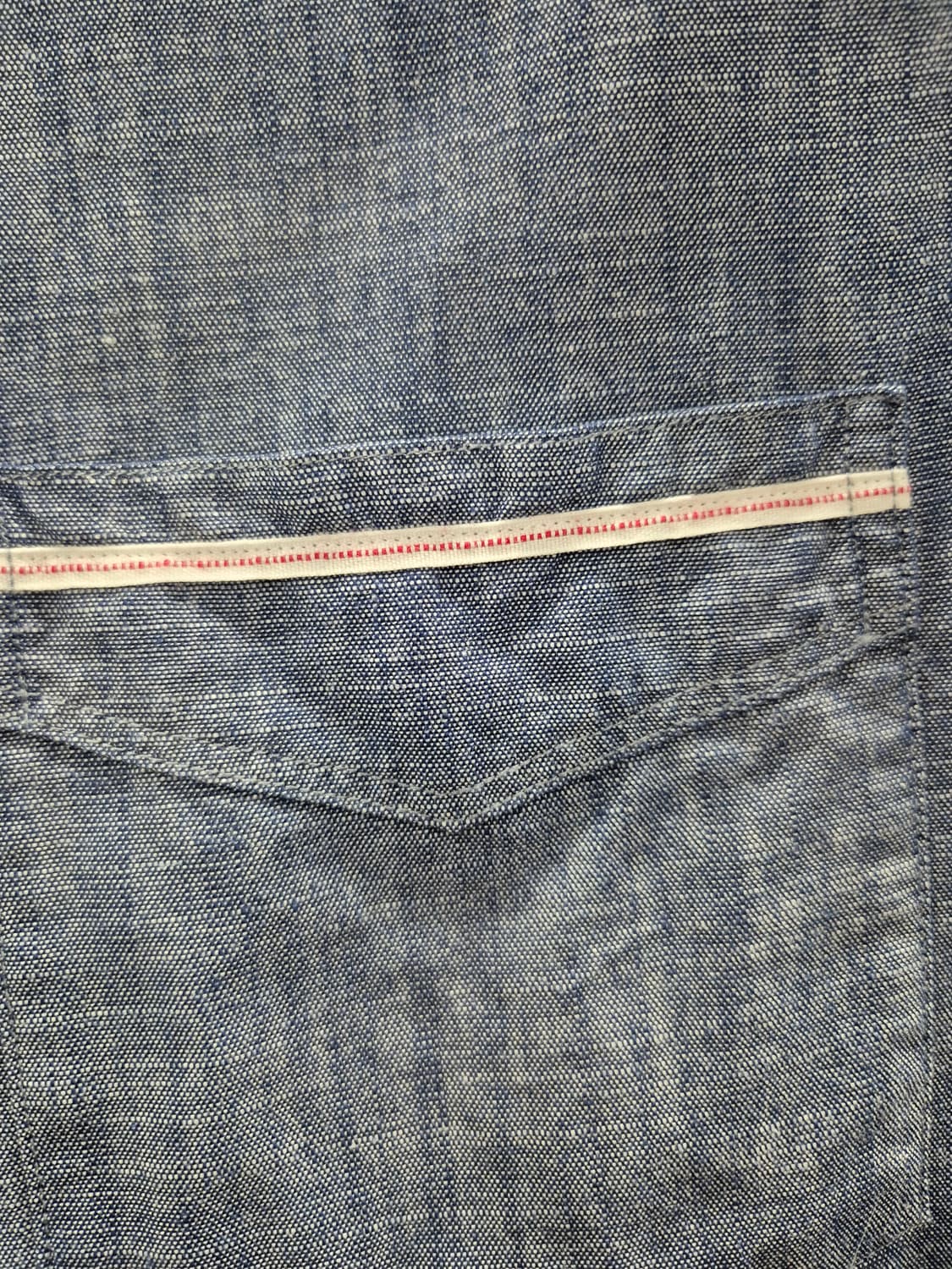 Massimo Dutti 블루 린넨 반팔 셔츠 M 상품이미지4