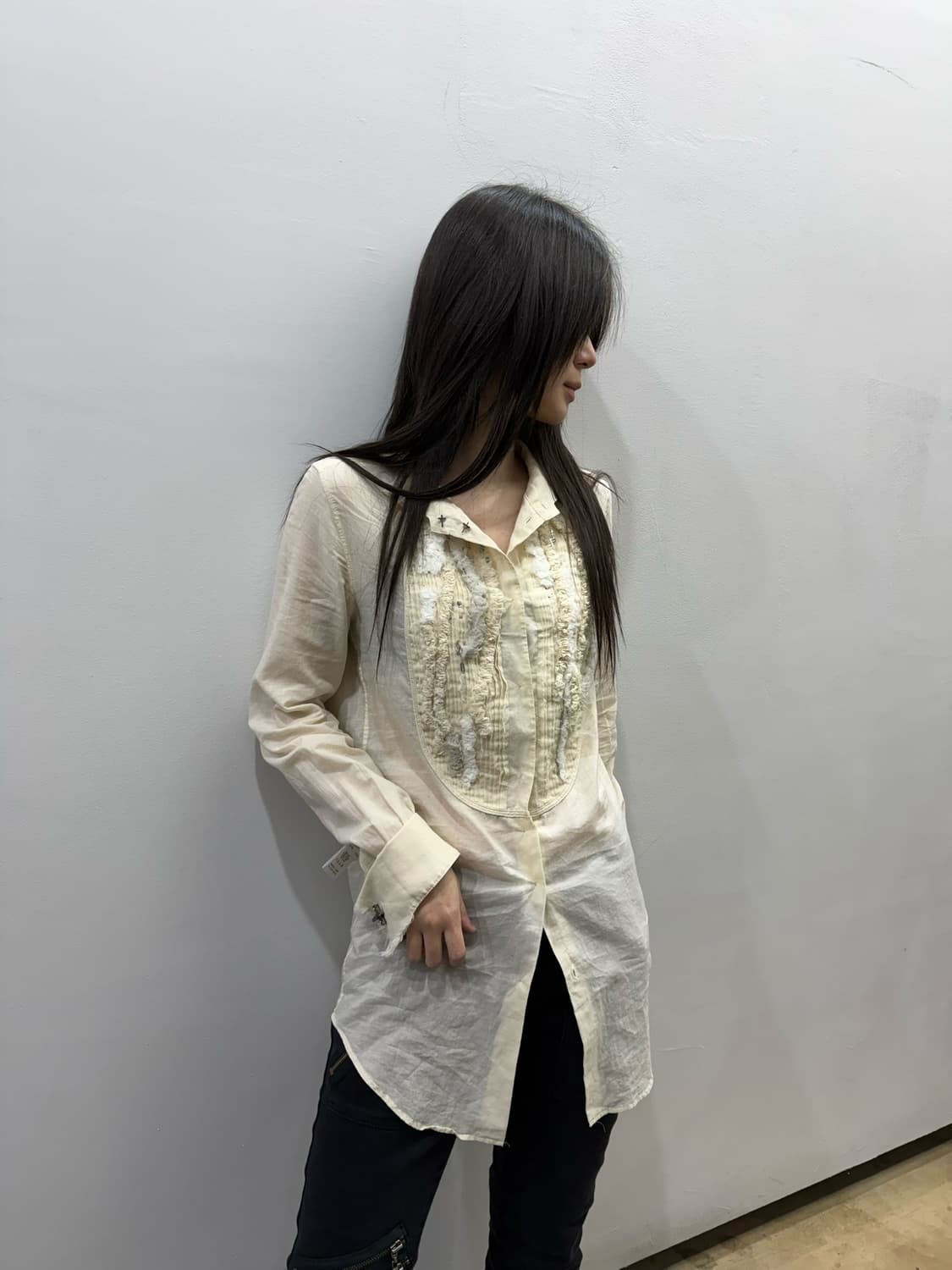 Ifsixwasnine 리버시블 아카이브 셔츠 상품이미지5