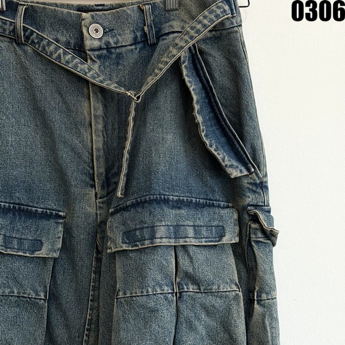아워파스 데님 카고팬츠 31 0306 상품이미지3