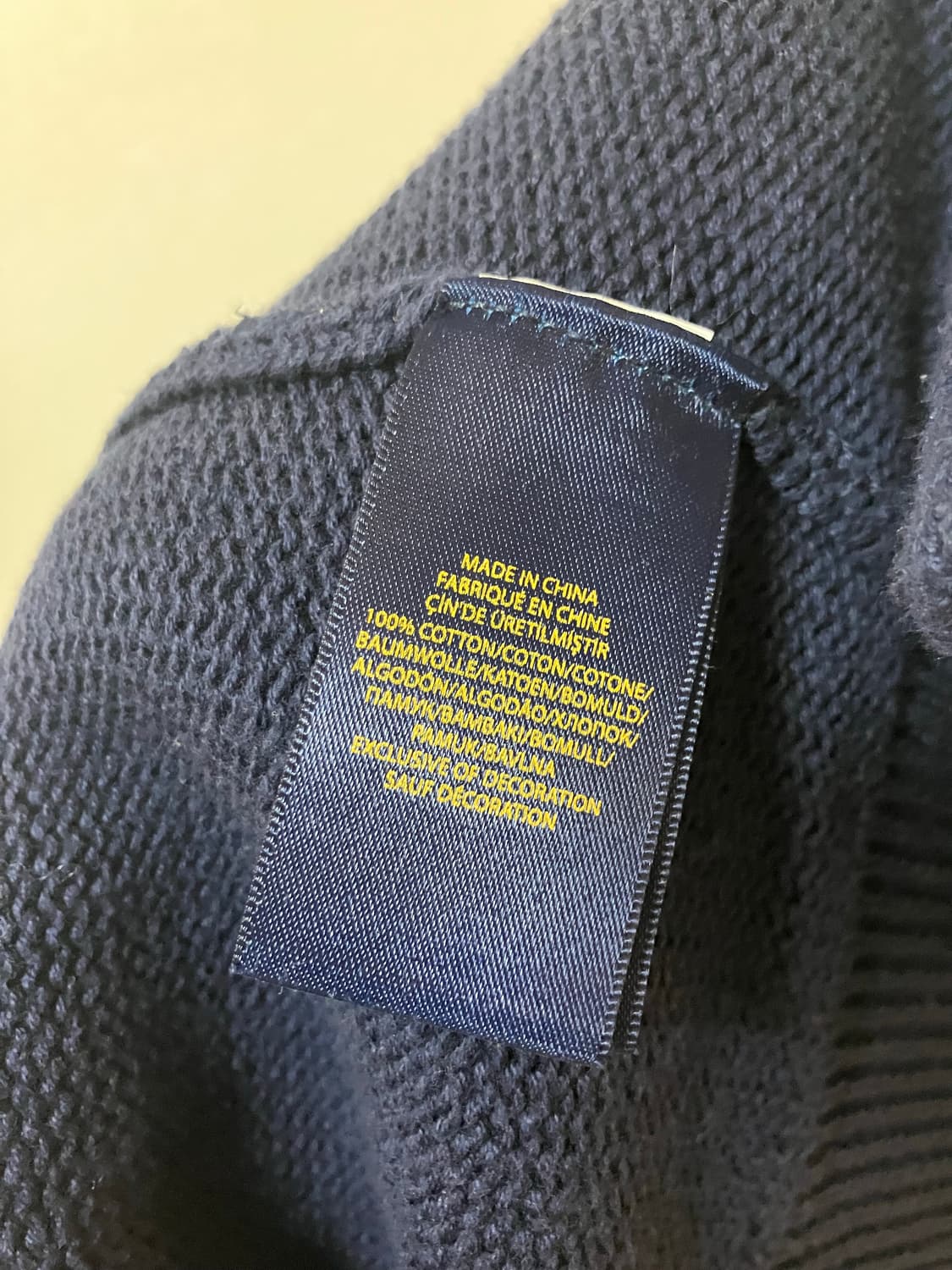 폴로랄프로렌 빅포니 니트 집업 가디건 키즈 M 상품이미지6