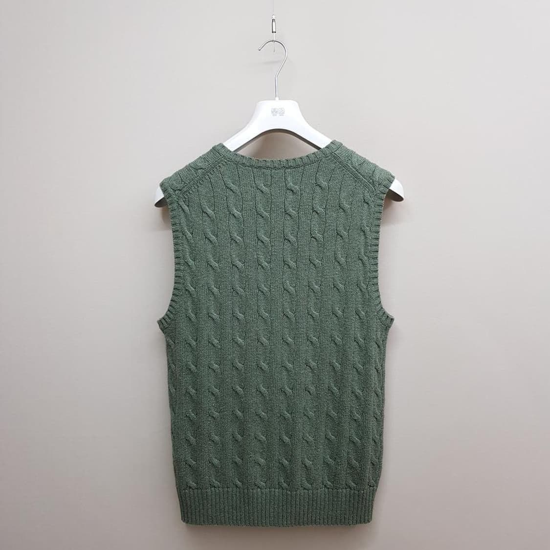 폴로 랄프로렌 케이블 니트 베스트 S사이즈 상품이미지4