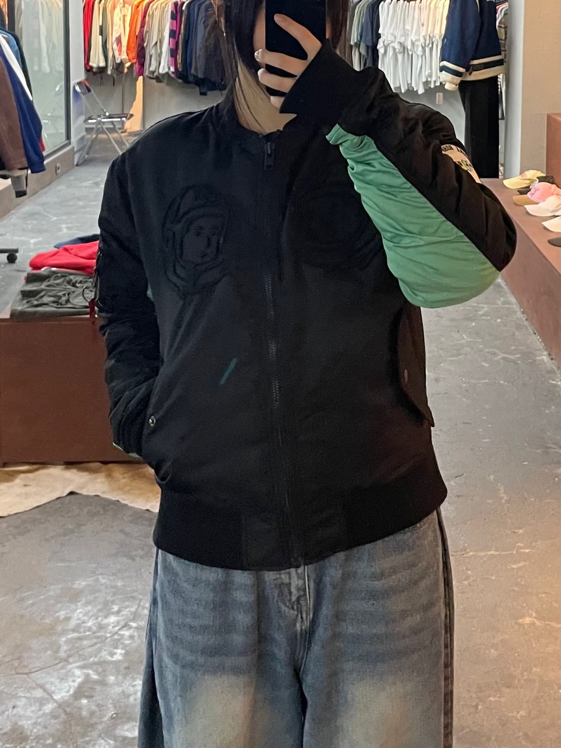 빌리네어보이즈클럽 나일론 플라이트 MA-1 자켓 H2330 상품이미지1