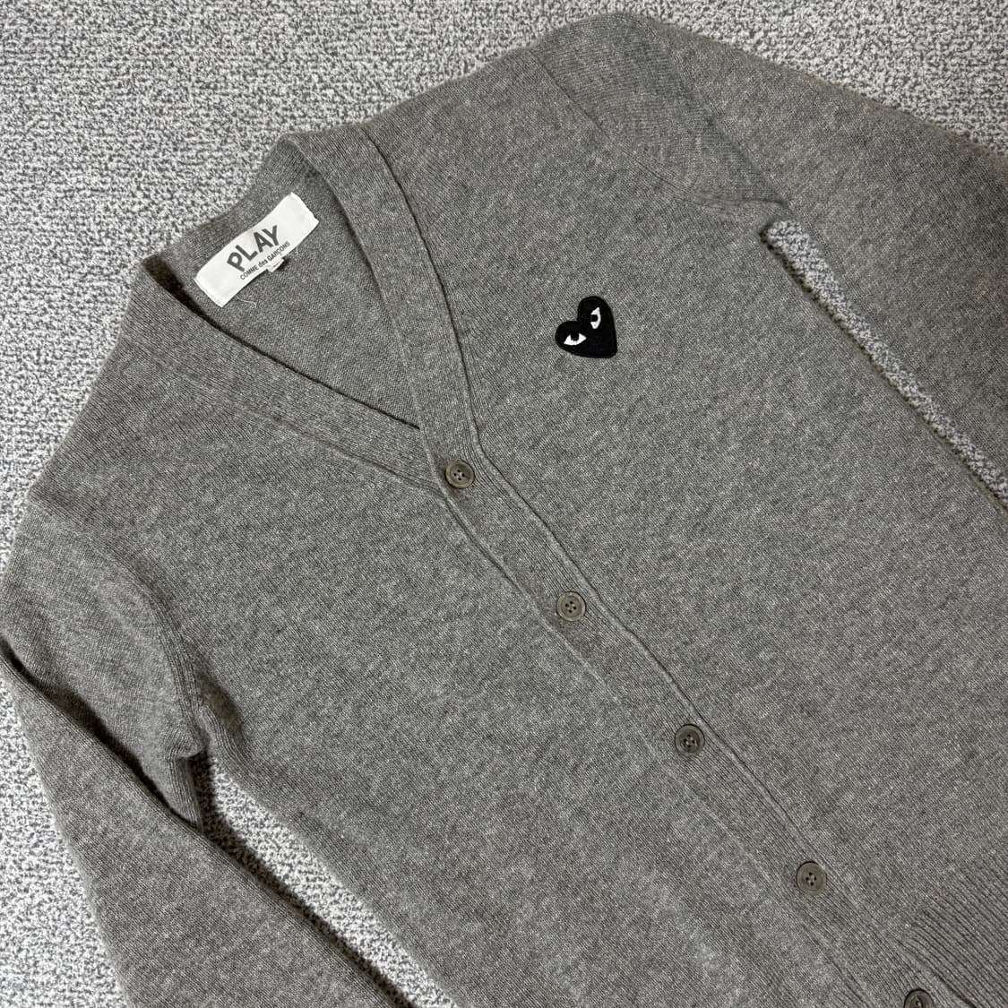 꼼데가르송 가디건 여성용 상품이미지3