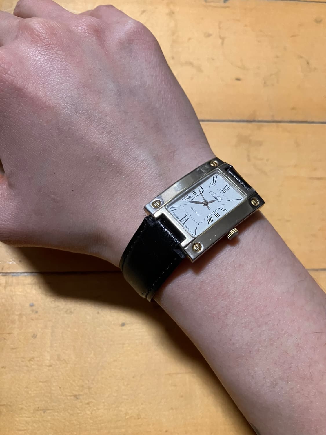 MUST DE CARTIER 7-80s 까르띠에 빈티지 스퀘어 쿼츠 시계 상품이미지6