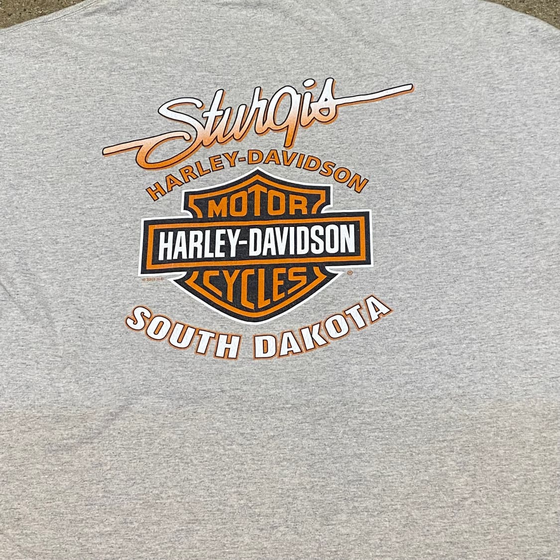 미국 빈티지 빅사이즈 할리데이비슨 70주년 레어 반팔티 상품이미지6