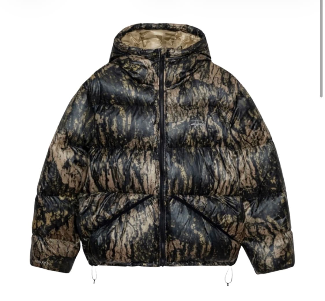 스투시 다운 파카 마이크로 립스탑 렐릭 카모 상품이미지1