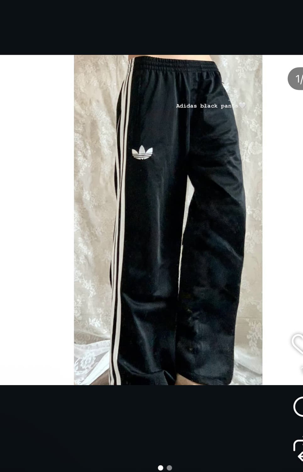 빈티지 아디다스 로고 팬츠 상품이미지1