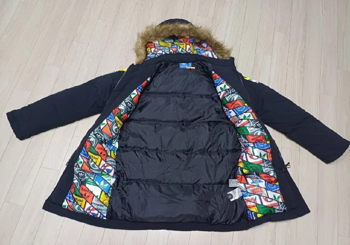 아디다스 불꽃패치  덕다운패딩 상품이미지4