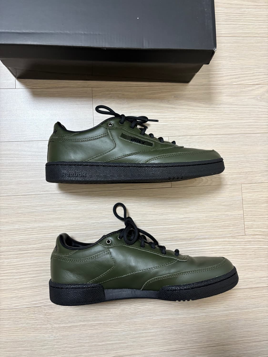 (270) 리복 오베이 클럽씨85 그린 상품이미지4