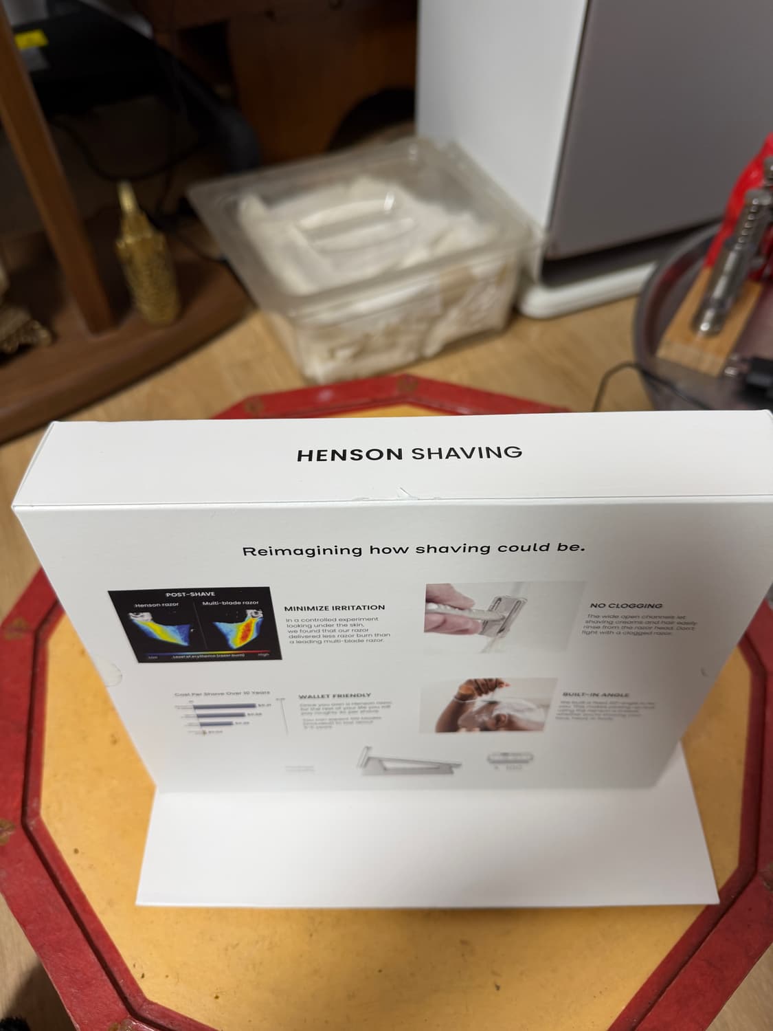 헨슨 쉐이빙 알루미늄 면도기 새 제품 상품이미지3
