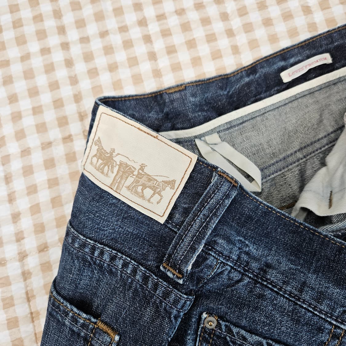 리바이스 프리미엄 데님 청바지 남자32 상품이미지2