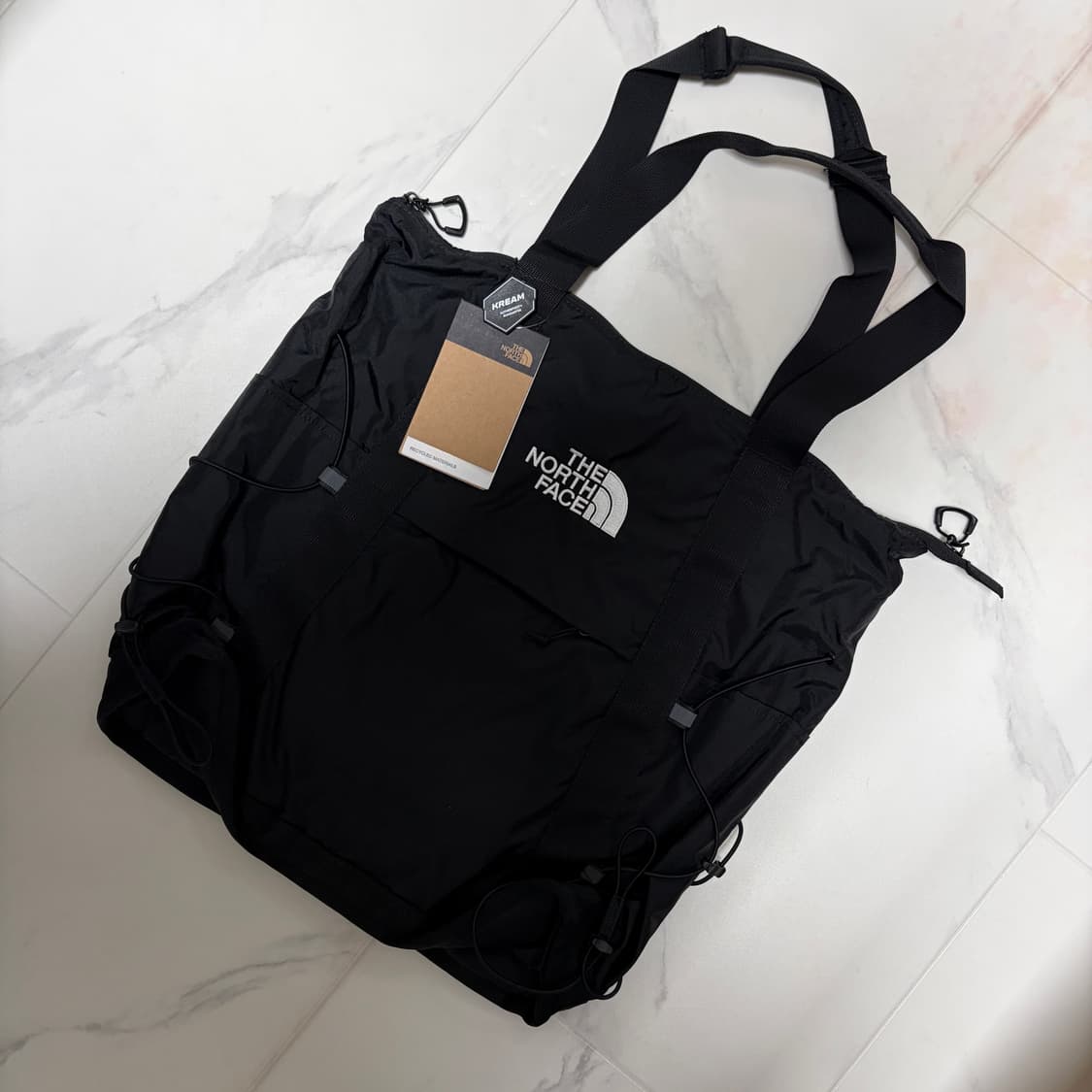 주우재 노스페이스 보레알리스 토트백 블랙 새제품 North Face 상품이미지3
