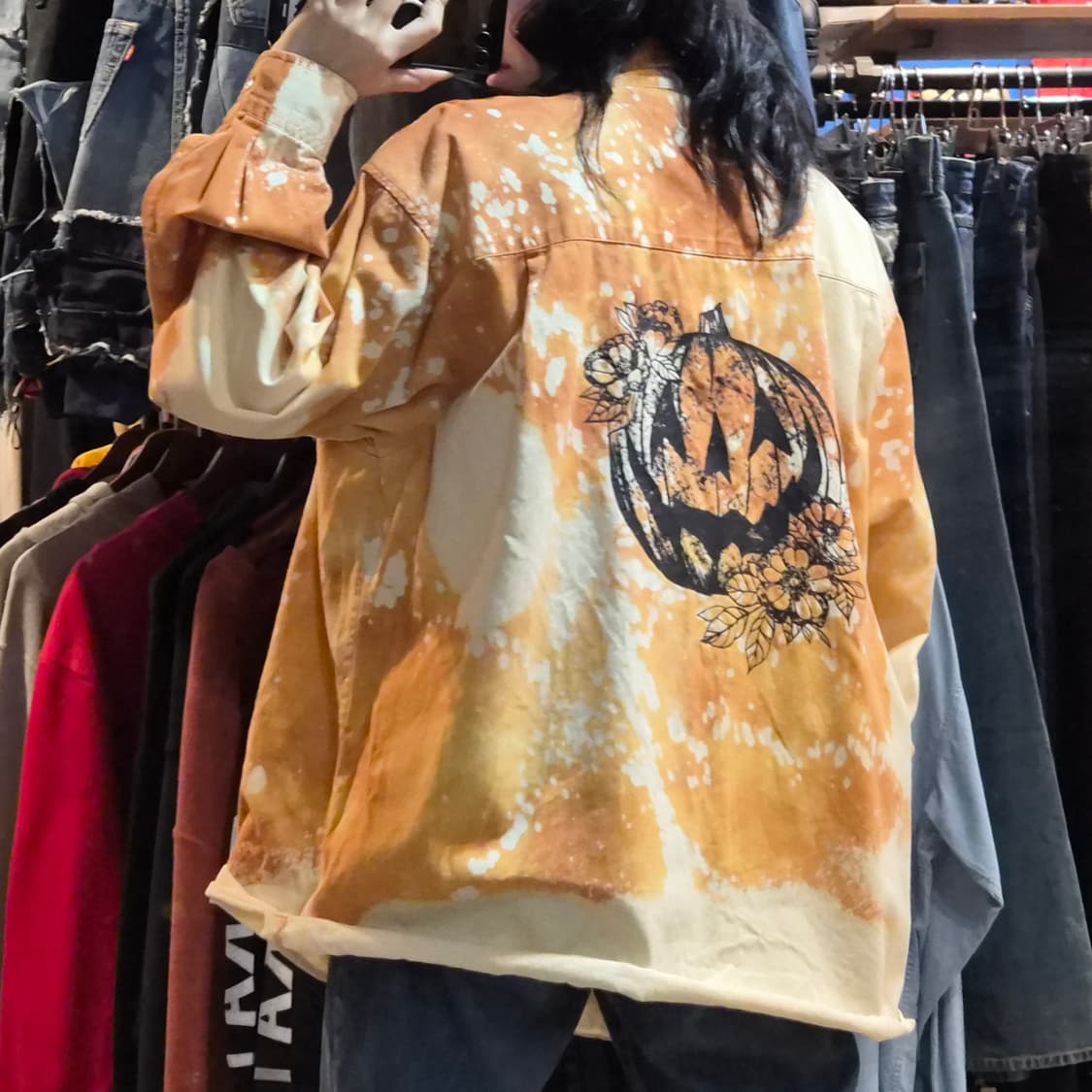 [NO.9] 블루제네레이션 할로윈풍 셔츠 상품이미지4