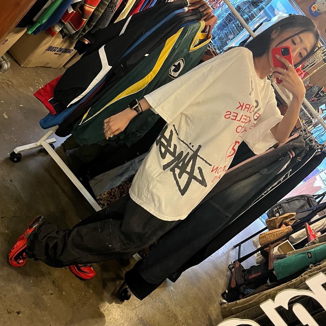 Stüssy BIG World Tour Tee 상품이미지10