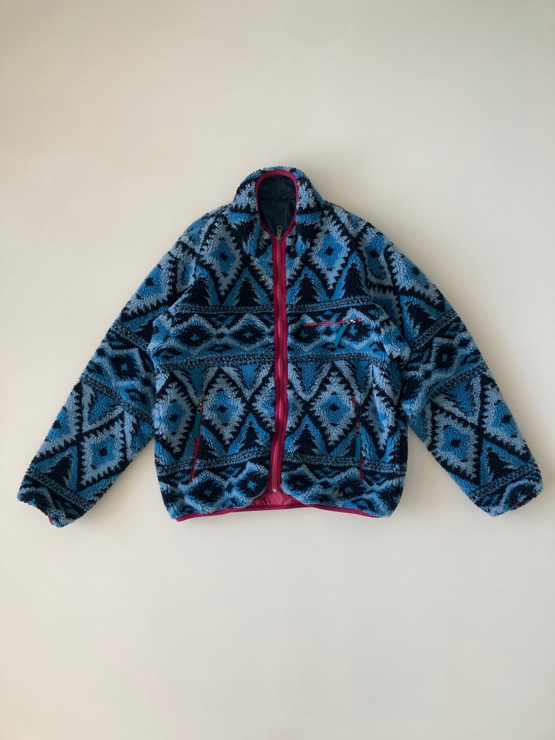Reversible fleece jacket, made in Japan 상품이미지2