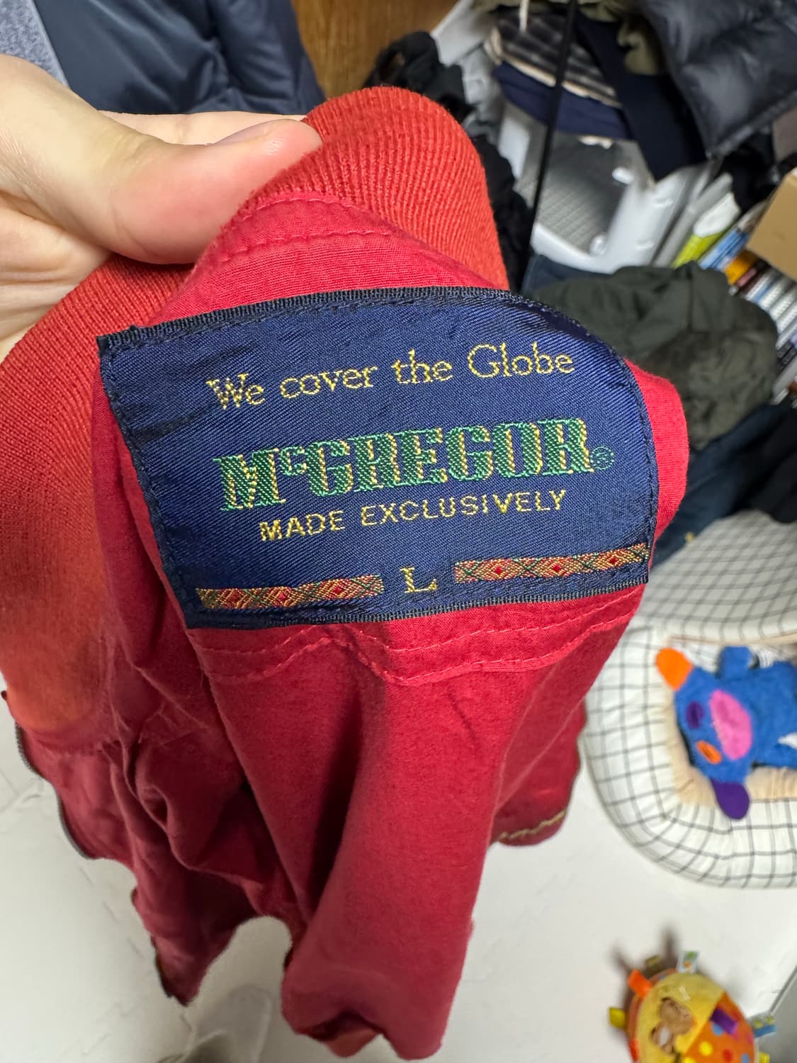 90s 빈티지 McGREGOR 맥그리거 일본판 블루종 자켓 상품이미지2