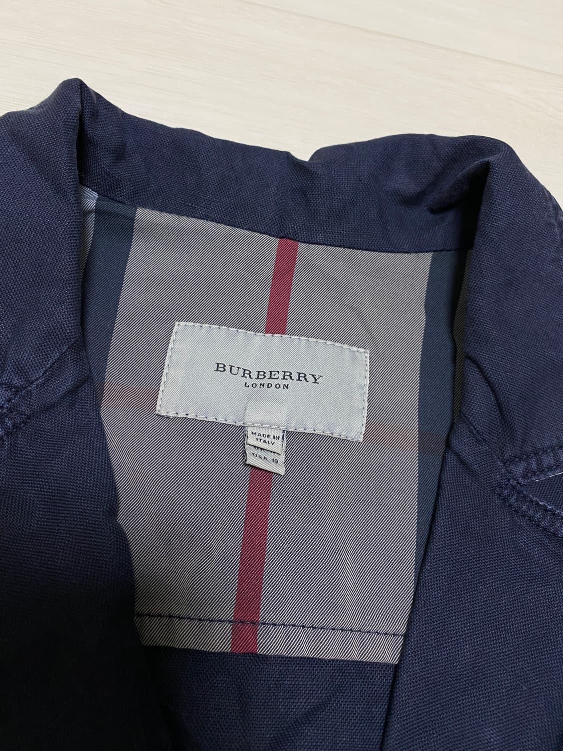 버버리 인디고 데님 자켓 상품이미지2