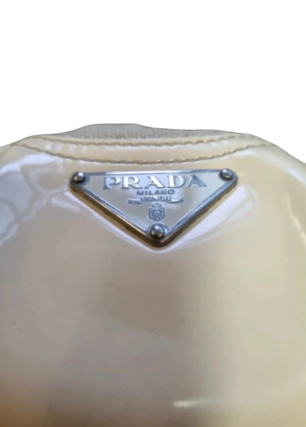 Prada 프라다 베이지 체인 숄더백 상품이미지3