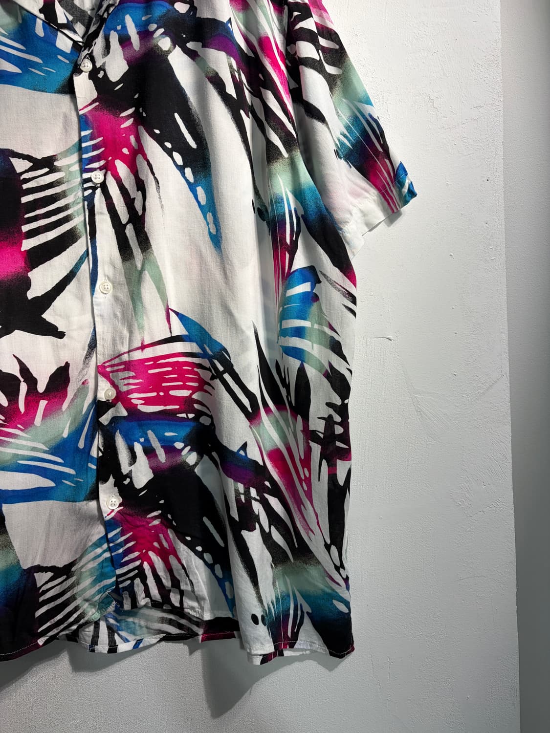 만원샵) 하와이안 반팔 셔츠 L C271 상품이미지4