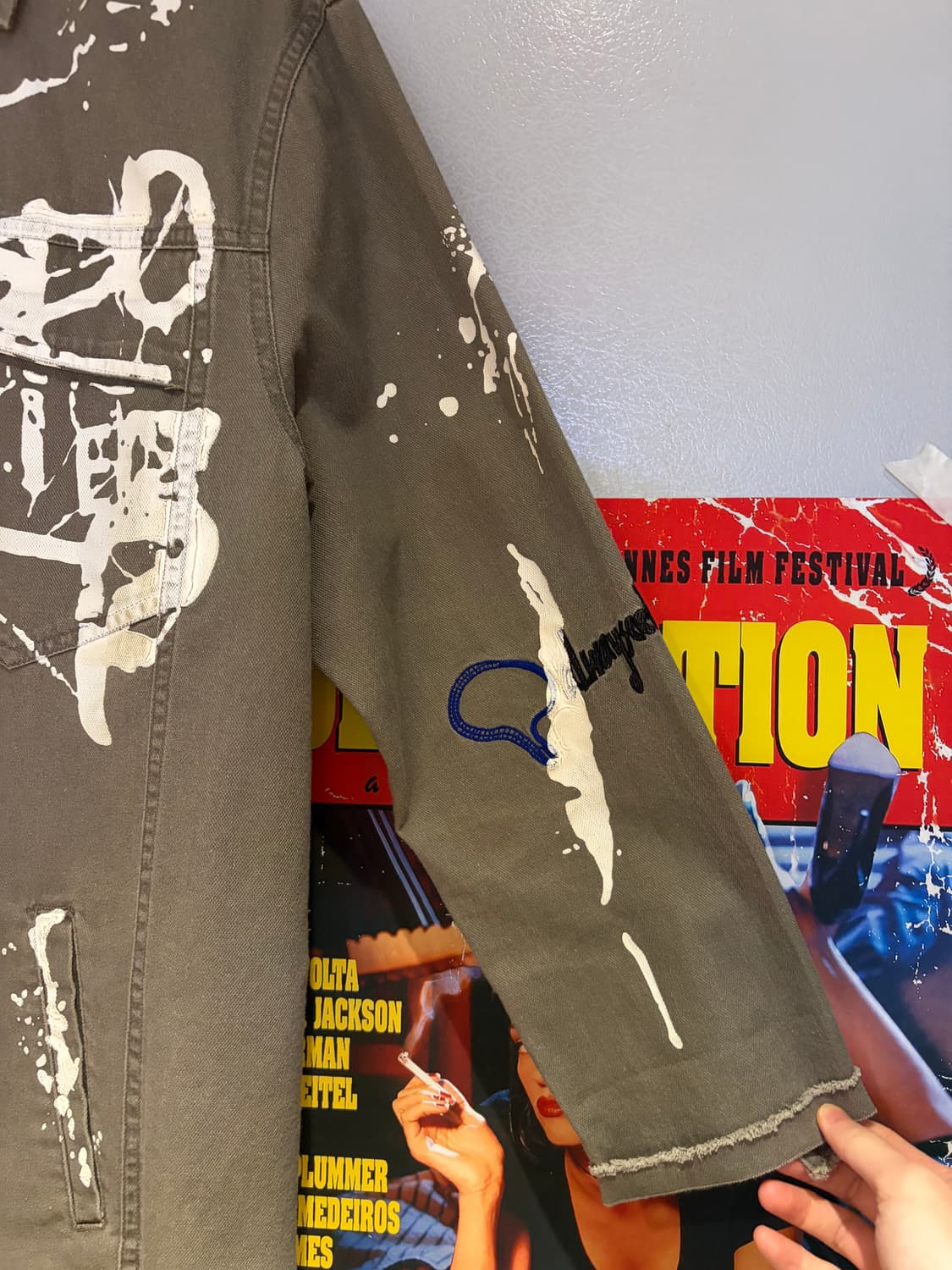 masion blanche 그래픽 셔츠자켓 상품이미지2