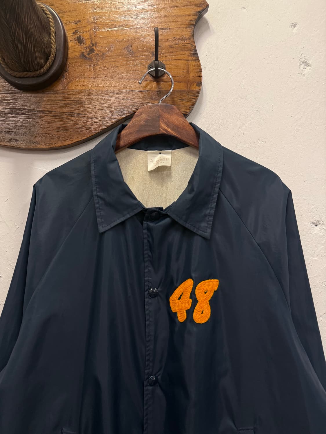 (L) 8-90s USA Auburn Coach Jacket 상품이미지4
