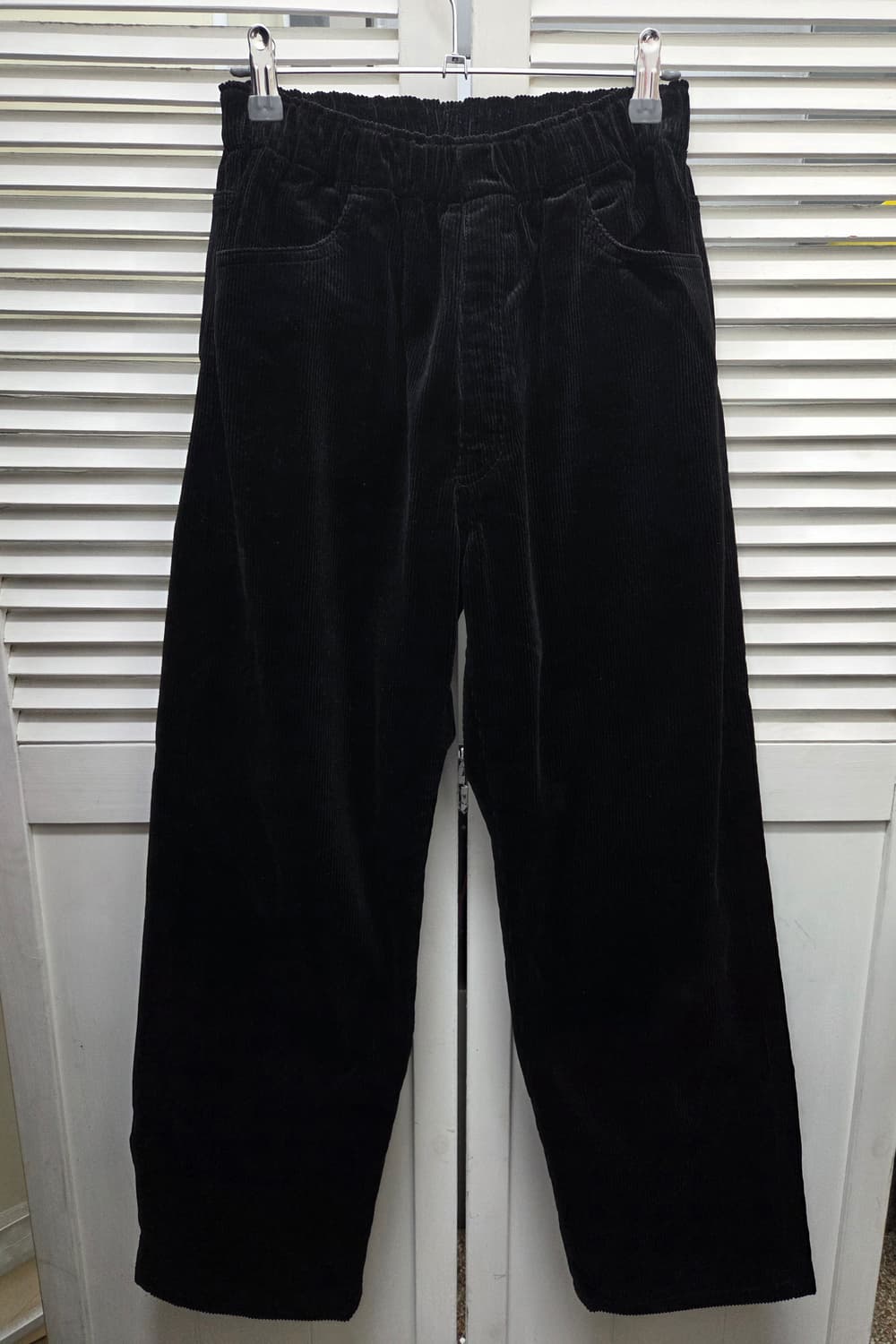 단톤 코듀로이 이지 팬츠 (블랙) 상품이미지1