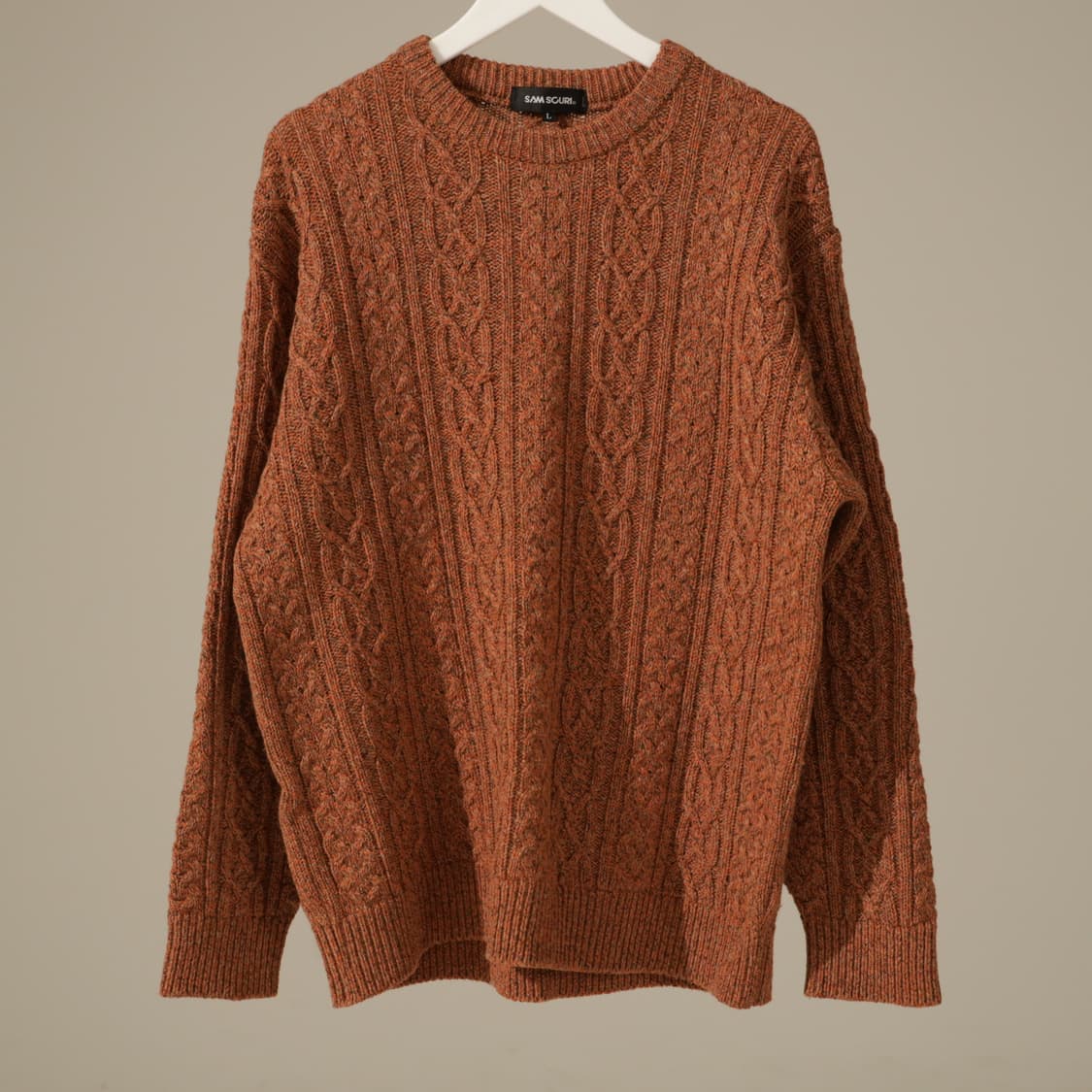 SAM SCURI 빈티지 케이블 니트 상품이미지2