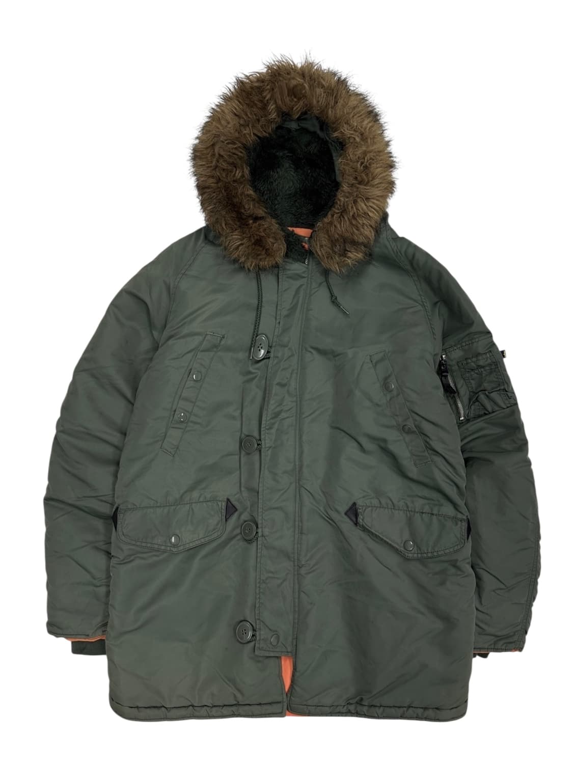 알파인더스트리 N3B 카키 (L~XL) 상품이미지1