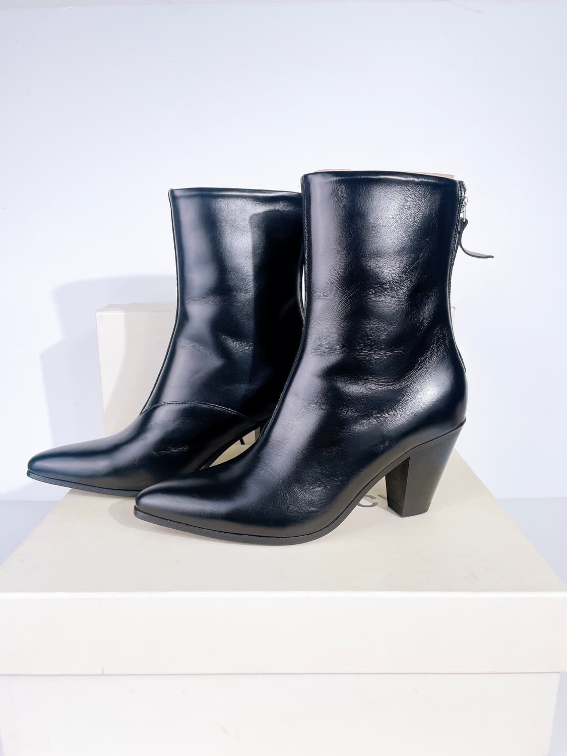 (정품/새상품) 아워레가시 여성 블랙 PRIS 소가죽 부츠 상품이미지6