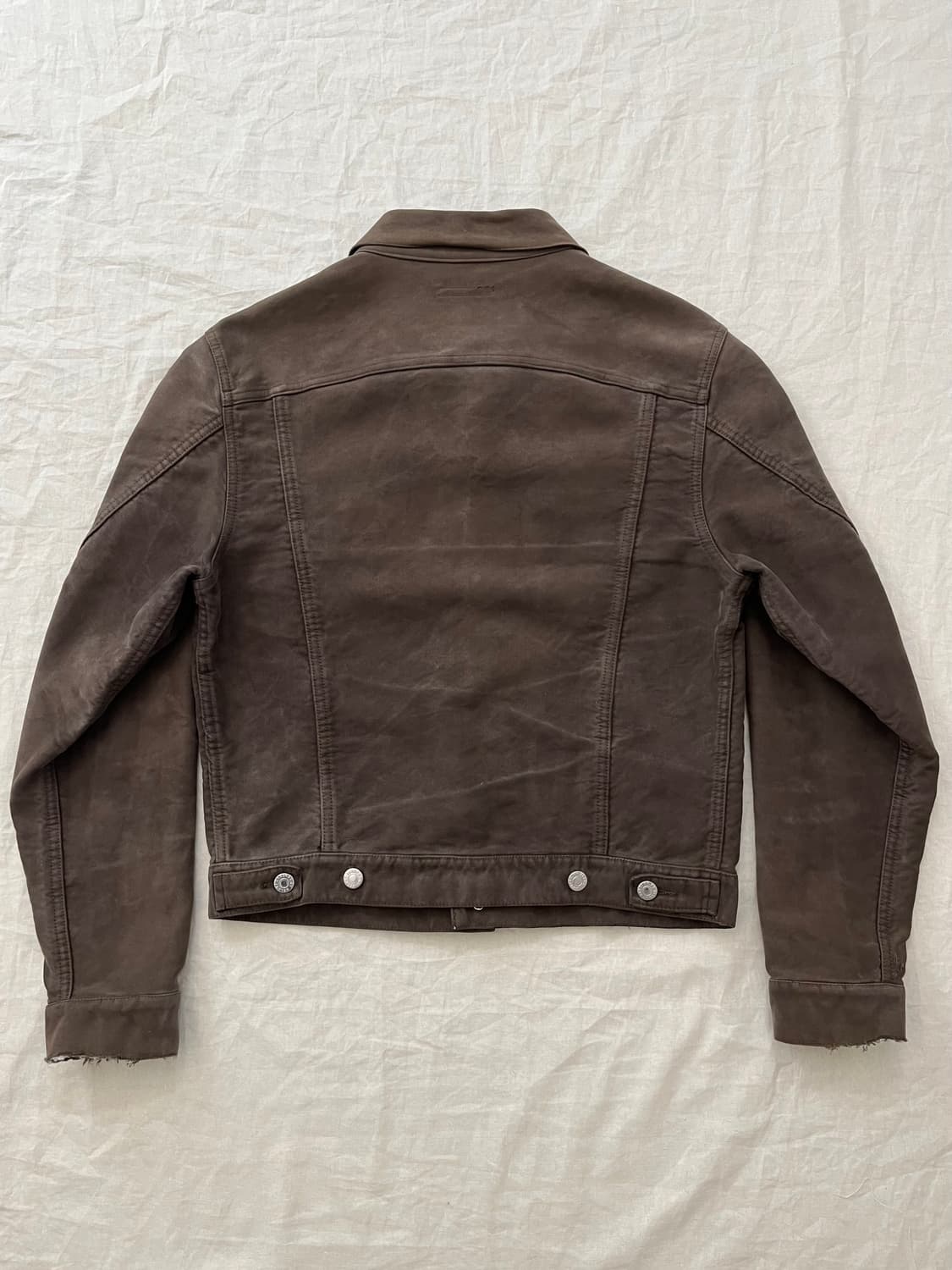 00s 빈티지 헬무트랭 아카이브 3세대 몰스킨 트러커 자켓 상품이미지2