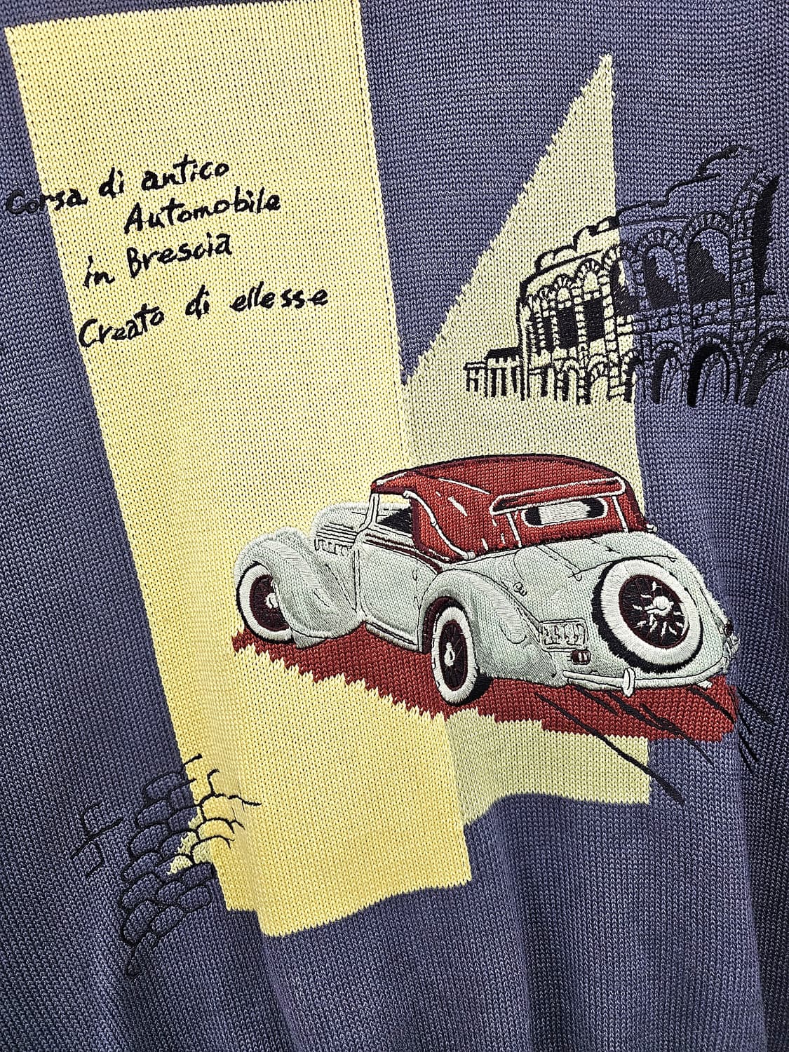 Ellesse golf uomo 자수 면 니트 상품이미지3