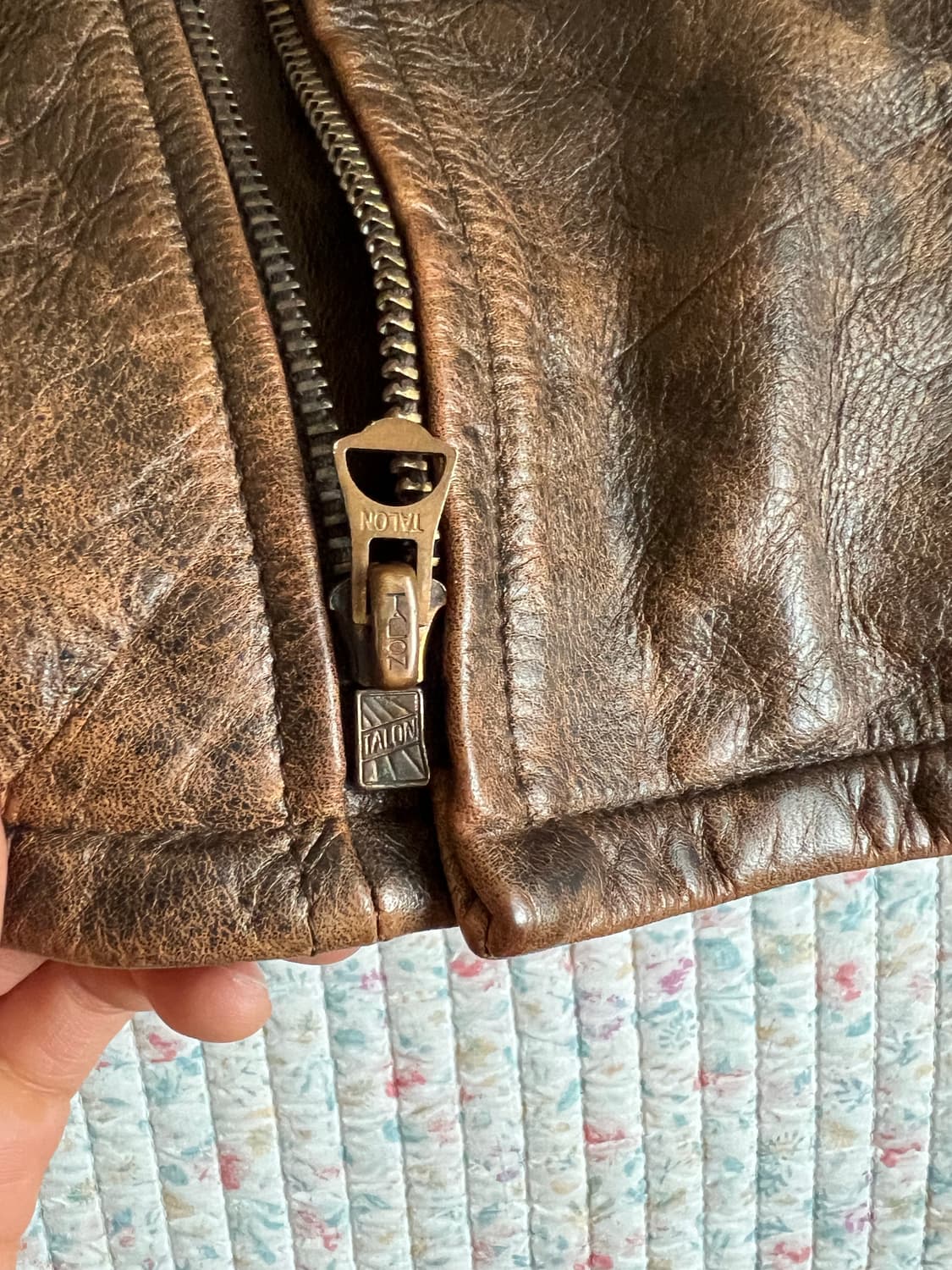 RRL 더블알엘 24ss 더블라이더 딘 모토 레더 가죽 자켓 M 상품이미지9