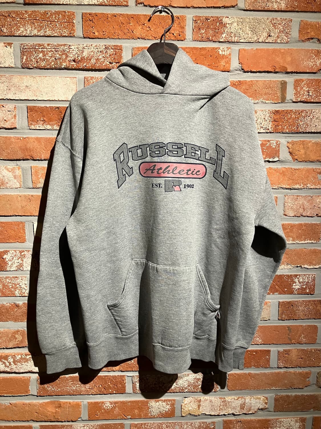90s USA 빈티지 러셀 후드티 스웻 셔츠 상품이미지2