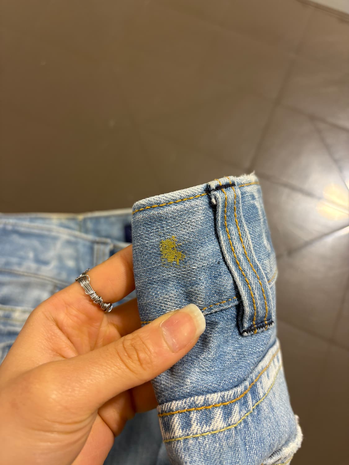 빈티지 데님팬츠 상품이미지10