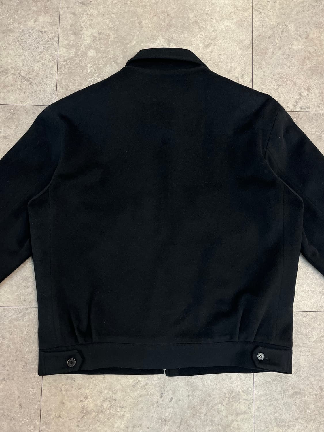 입생로랑 울 블루종 자켓 블랙 100 #csz2453 상품이미지7