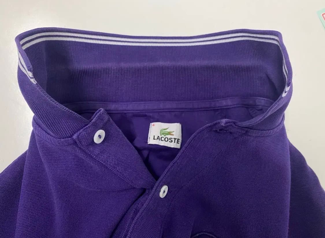 라코스테 빅로고 폴로 카라티 S-M 상품이미지5