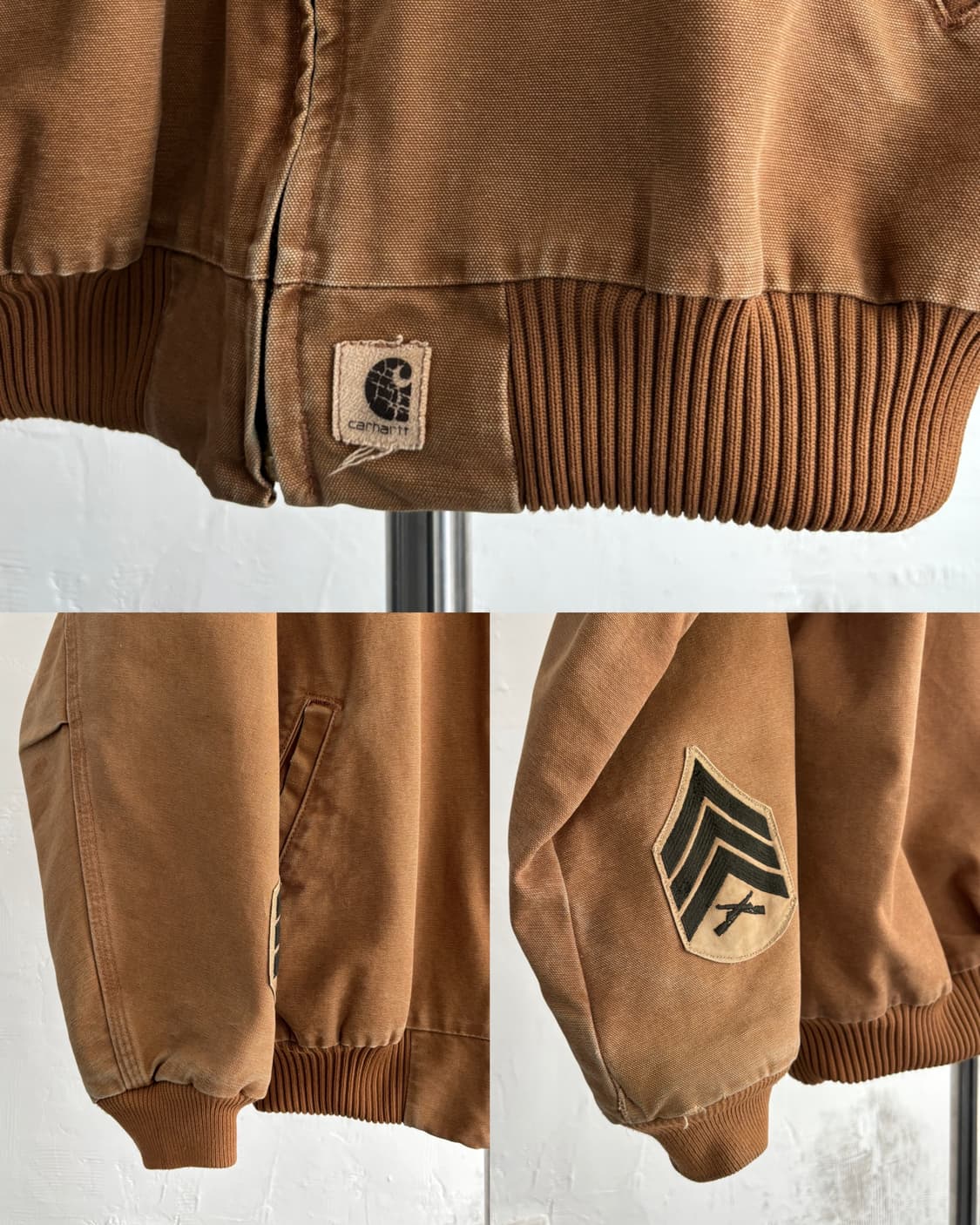 Carhartt 칼하트 산타페 브라운 워크 자켓 상품이미지6