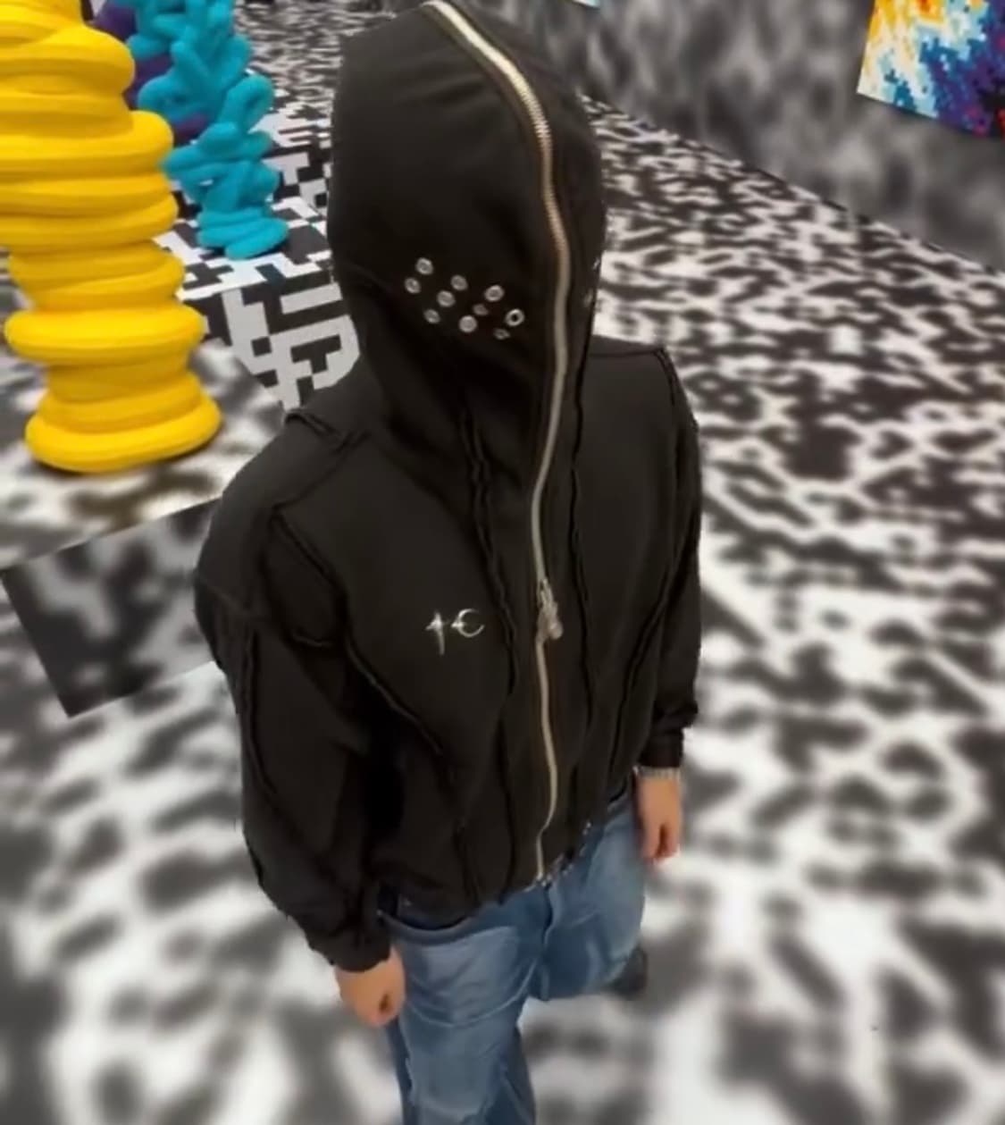 Product Thug Club 글래디에이터 후드 블랙 상품이미지4