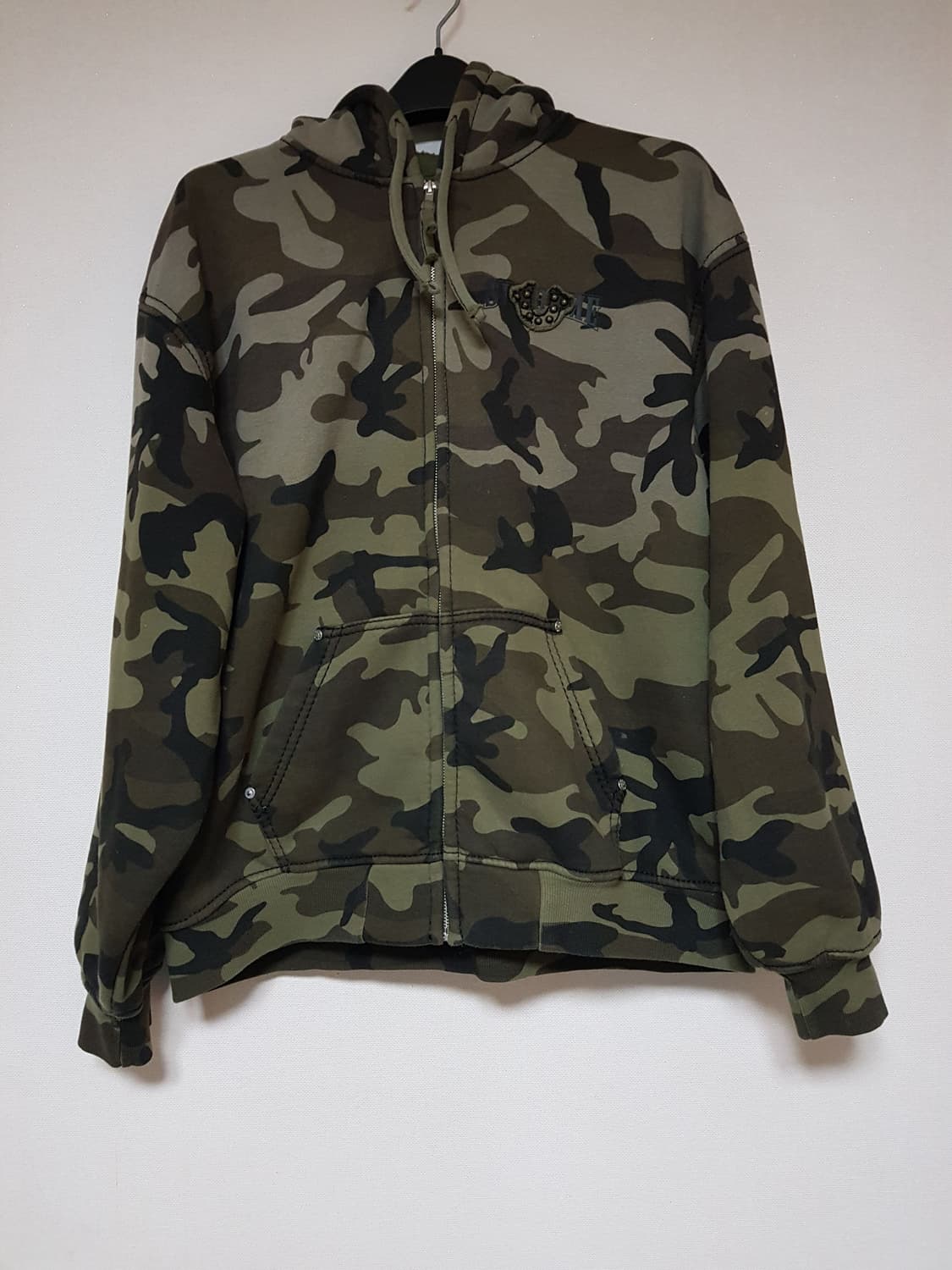 슈프림 X 트루릴리전 후드 집업 티셔츠 브라운 카모 25FW 상품이미지2