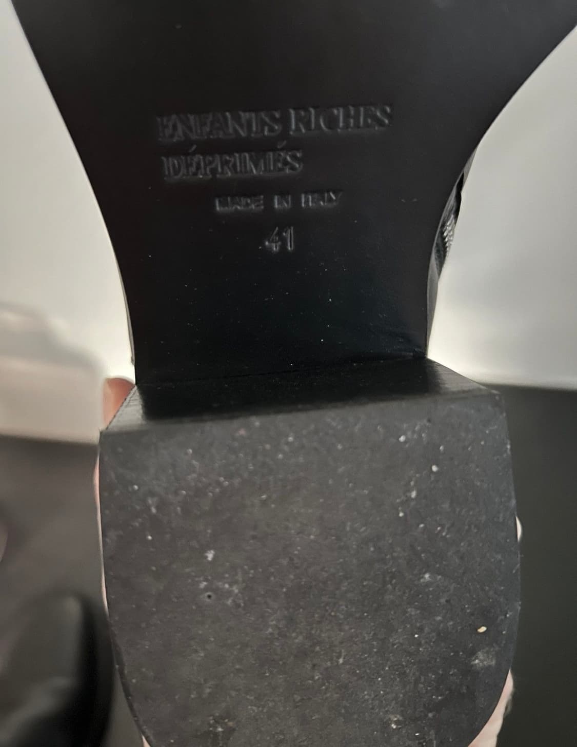 Enfants Riches Deprimes 스퀘어 부츠 41 상품이미지3