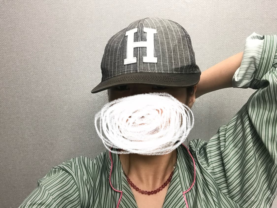 스트라이프 캠프캡 상품이미지8