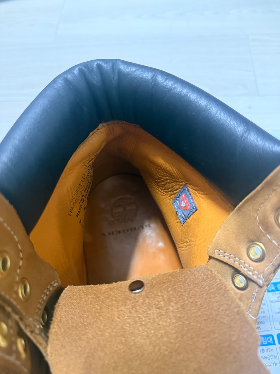 팀버랜드 써저리 6인치 270사이즈 판매 상품이미지7