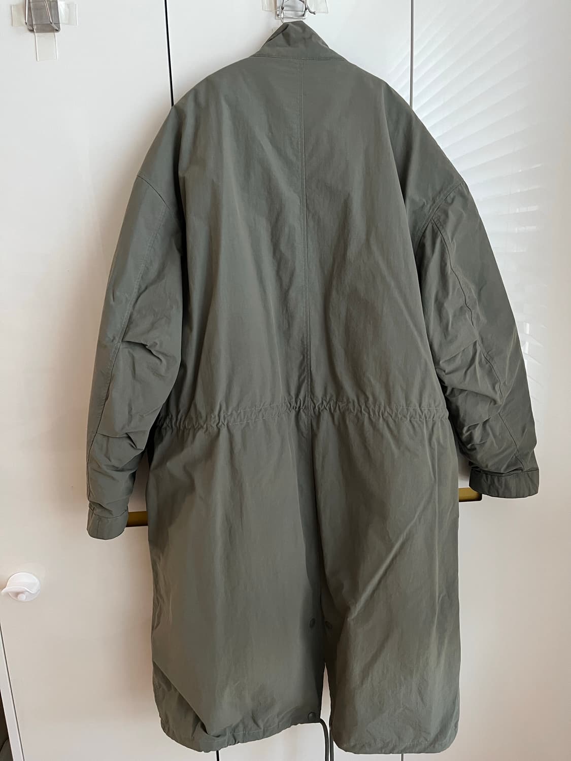 자라 피쉬테일파카 M 카키 상품이미지5