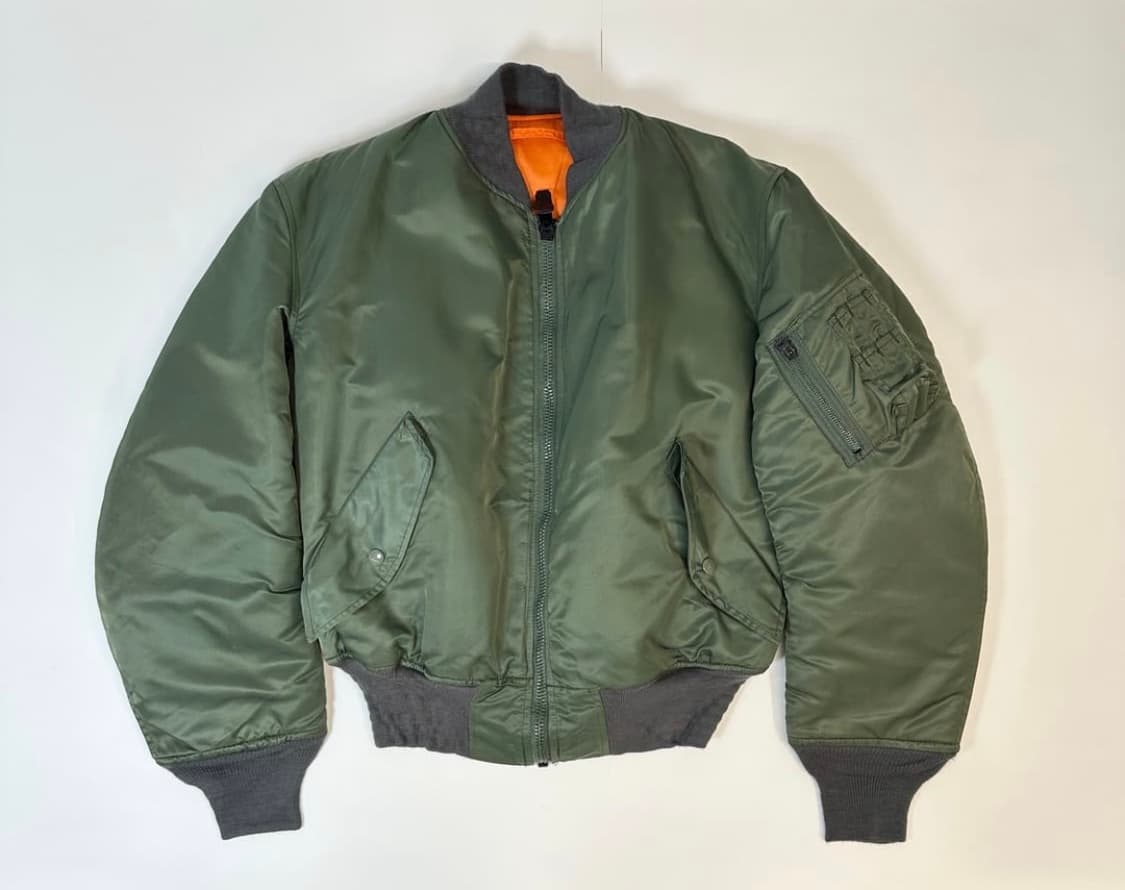 90s USA 밀리터리 GREENBRIER MA-1 / 리버시블 / M 상품이미지1