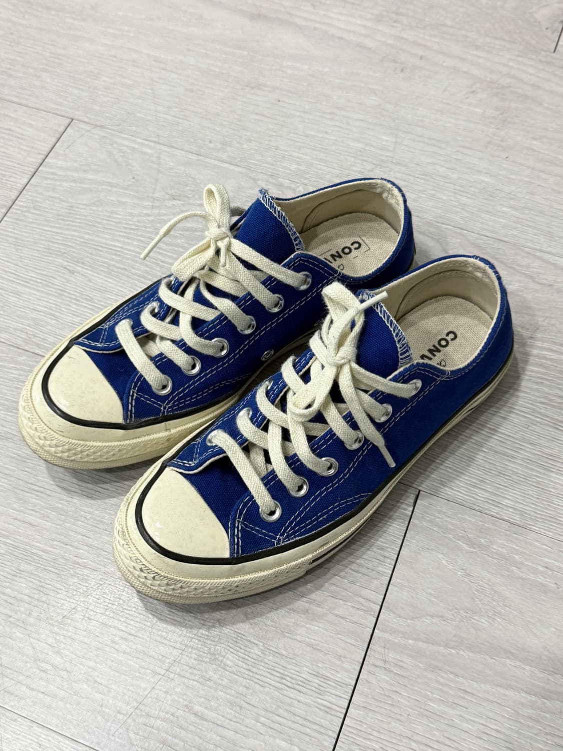 컨버스 척테일러 로우 블루 235 상품이미지1